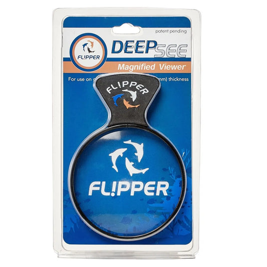 Flipper Deep See magnified viewer packaging on a white background