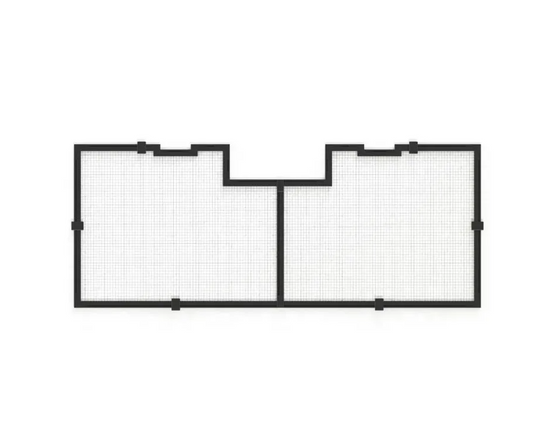 Mesh Lid for aquarium cover on a white ground