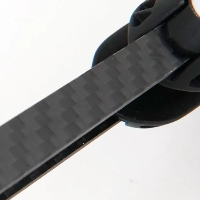 close up of carbon fiber tongs for aquariums