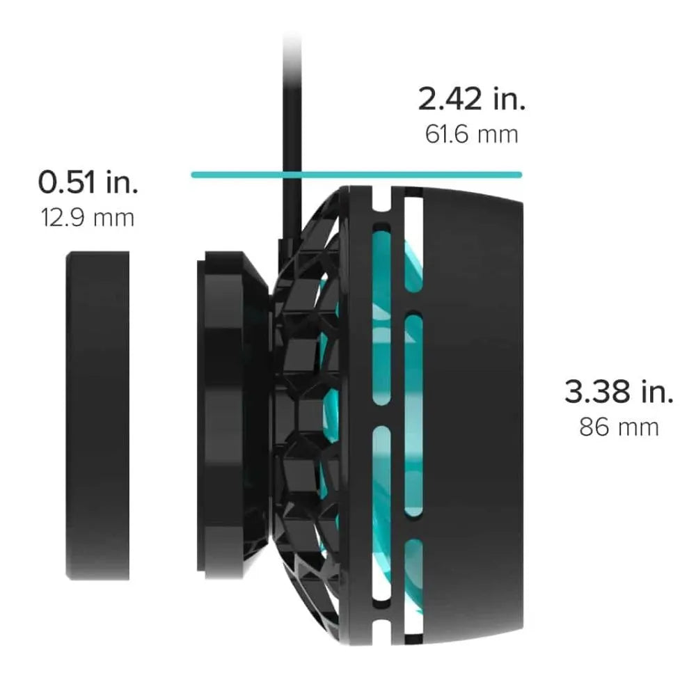 Technical diagram of a component with dimensions labeled