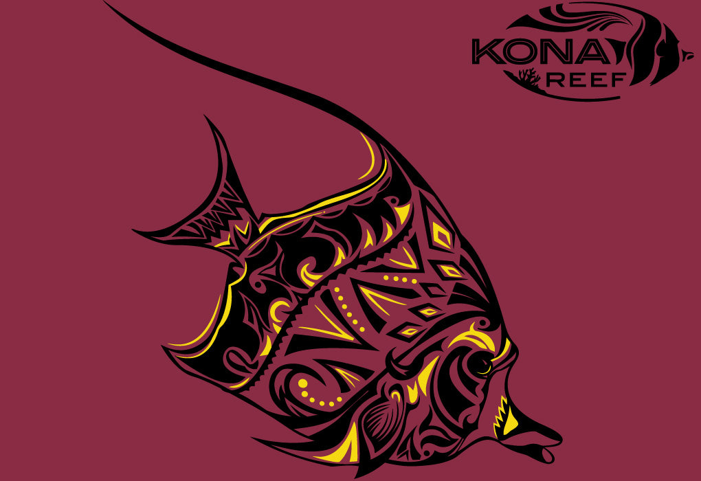 Moorish Idol T-Shirt (Two Color) Kona Reef