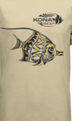Moorish Idol T-Shirt (Two Color) Kona Reef