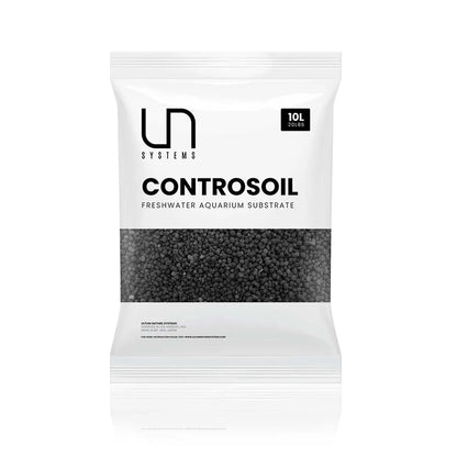 Package of UN Systems Controsoil freshwater aquarium substrate on a white background