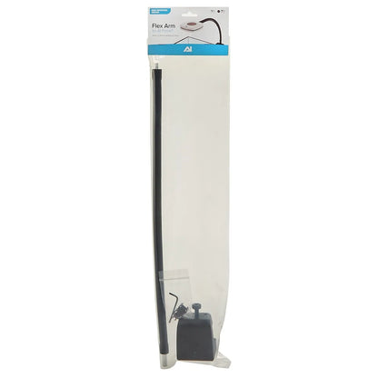 Flex arm with packaging on a white background