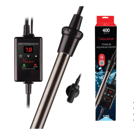 Aquatop Titanium Heater 400 Watt (125 gal)