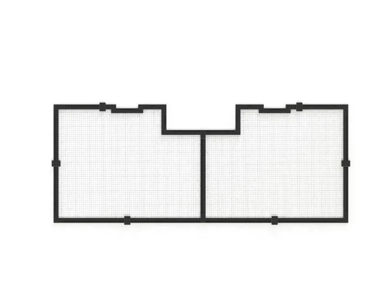 Red Sea Tank Net Screen 48" Lid Kit (incl. 1 Universal Cut Out)