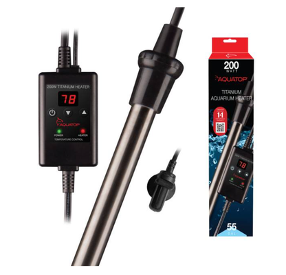 Aquatop Titanium Heater 200 Watt (55gal)