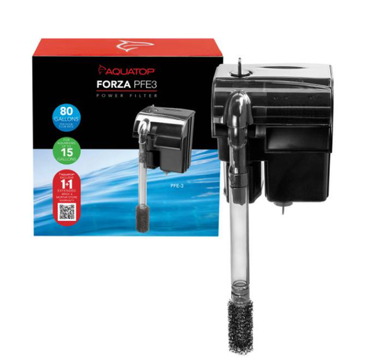 Aquatop PFE-3 FORZA 15-25 Power Filter - 80GPH