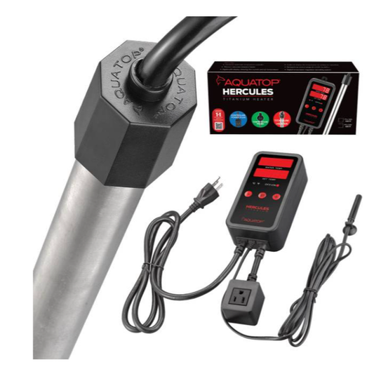 Aquatop Hercules Titanium Heater 1500 Watt (300-500 gallons)