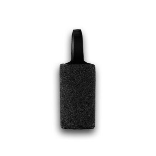 Black Airstone for aquarium on a white backround