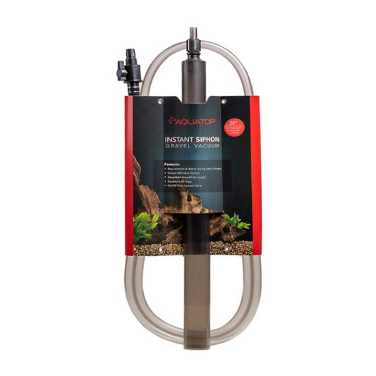 Aquatop Instant Siphon Gravel Vacuum on a white background