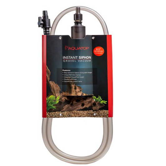 Aquatop Instant Siphon Gravel Vacuum on a white background