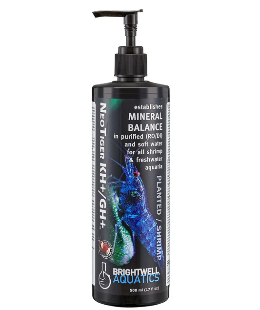 Bottle of Brightwell Aquatics aquarium product on a white background