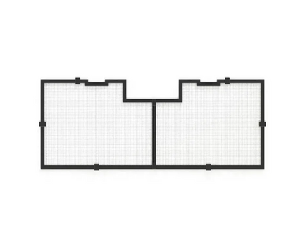 Mesh Lid for aquarium cover on a white ground