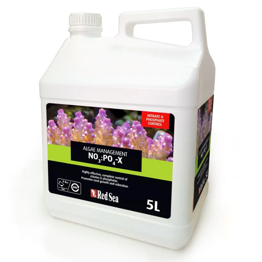 5L container of Red Sea Algae Management product on a white background