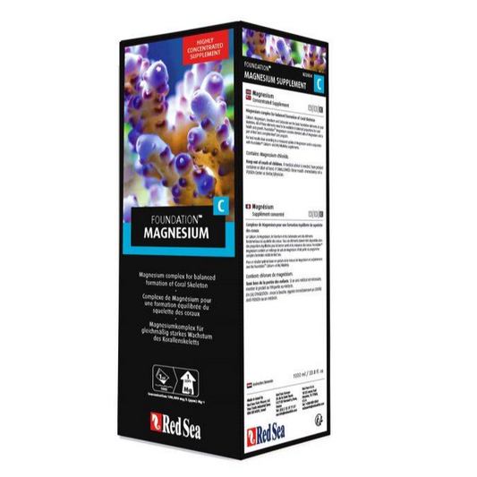Red Sea Foundation Magnesium supplement packaging on a white background