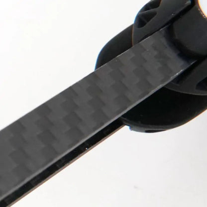 close up of carbon fiber tongs for aquariums