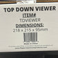 Flipper Top Down Viewer w/ Orange Filter