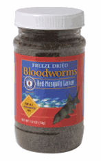 Bay Brand Bloodworms Freeze Dried 1 Oz.