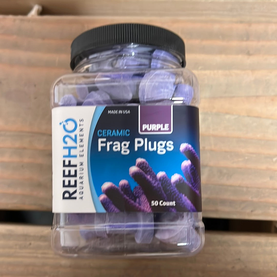Reef H2O Frag Plug 50ct Purple
